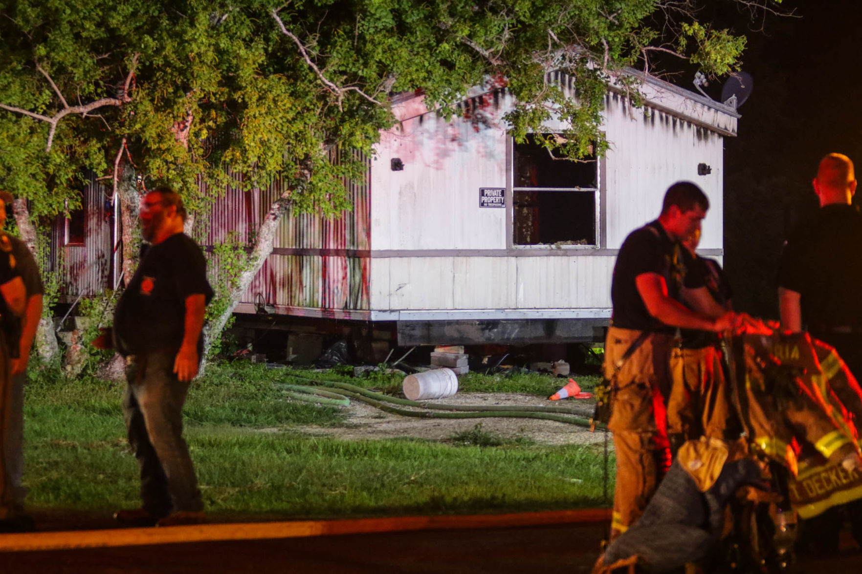 Fire damages vacant Bloomington mobile home